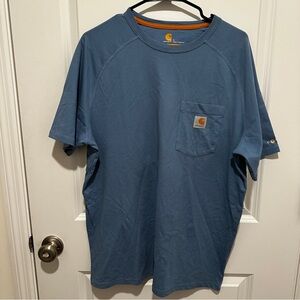 Carhartt Men's Slate Blue Short Sleeve Tee